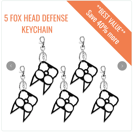 Fox Self Defense Keychain